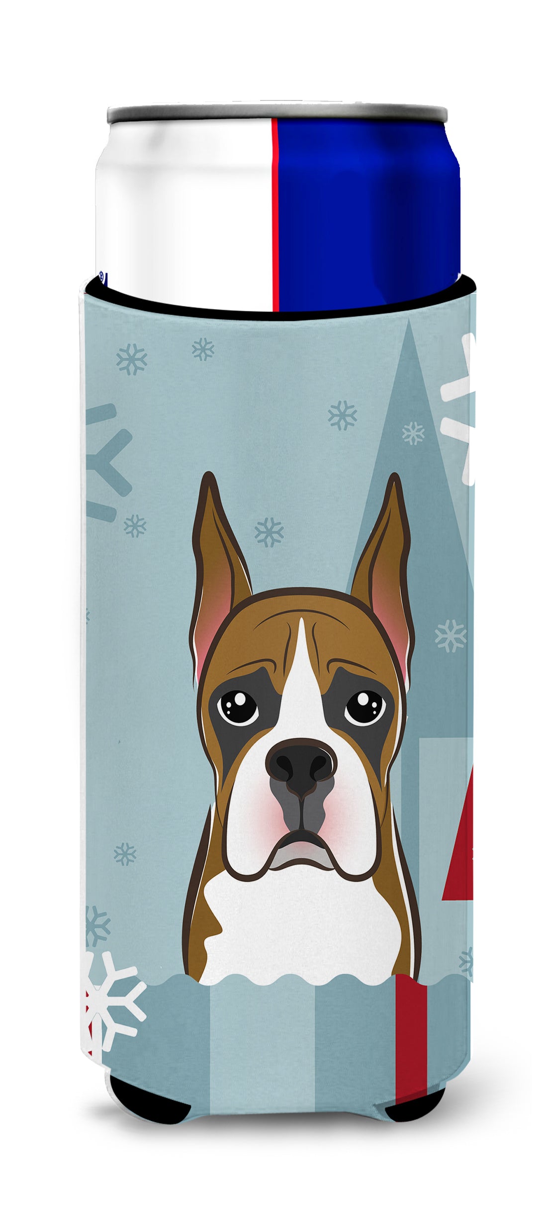 Winter Holiday Boxer Ultra Beverage Insulators for slim cans BB1719MUK  the-store.com.