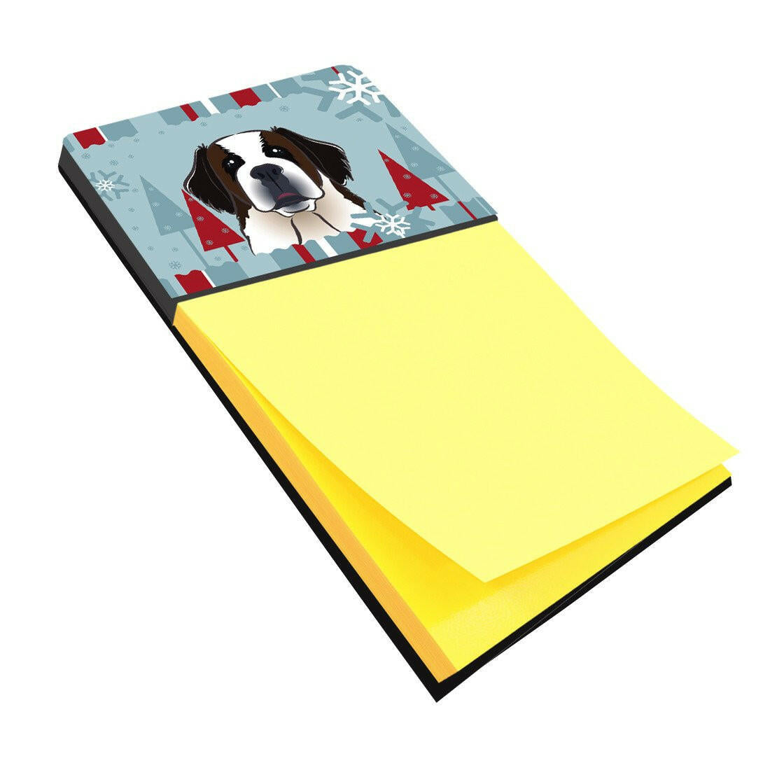 Winter Holiday Saint Bernard Sticky Note Holder BB1742SN by Caroline's Treasures