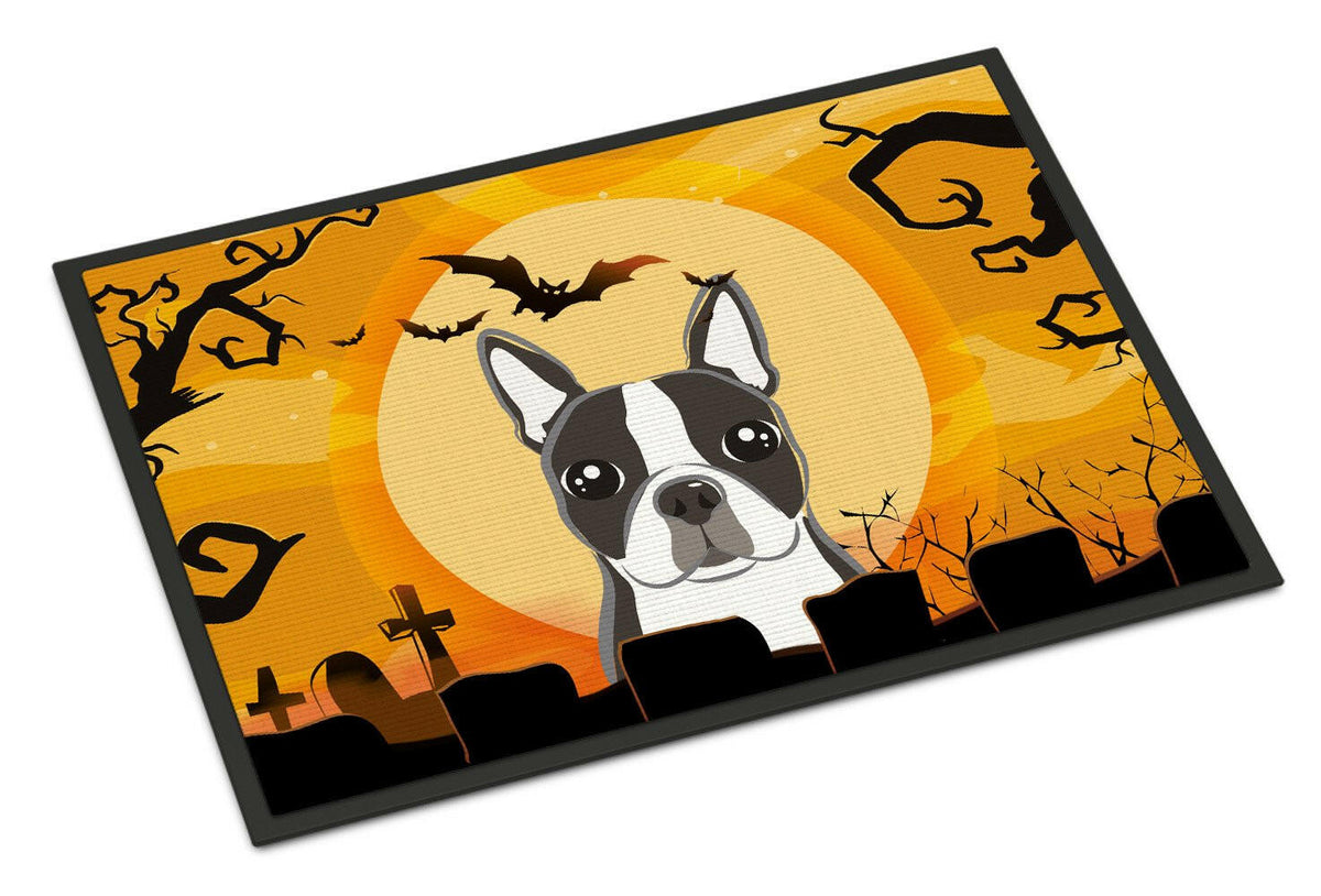 Halloween Boston Terrier Indoor or Outdoor Mat 24x36 BB1761JMAT - the-store.com