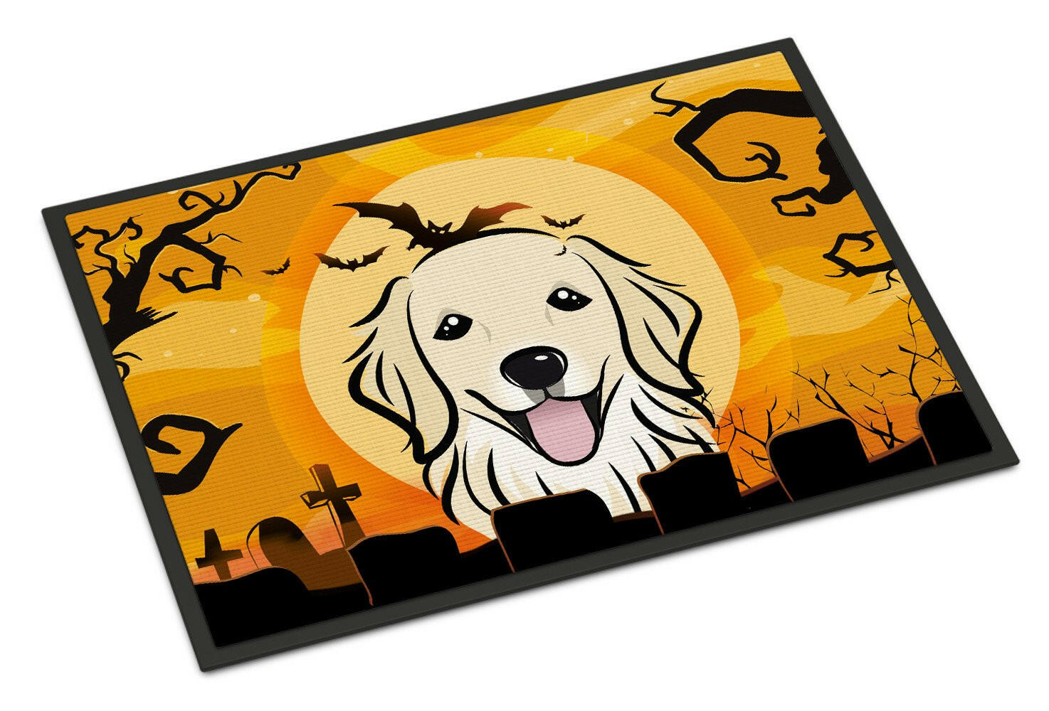 Halloween Golden Retriever Indoor or Outdoor Mat 24x36 BB1763JMAT - the-store.com