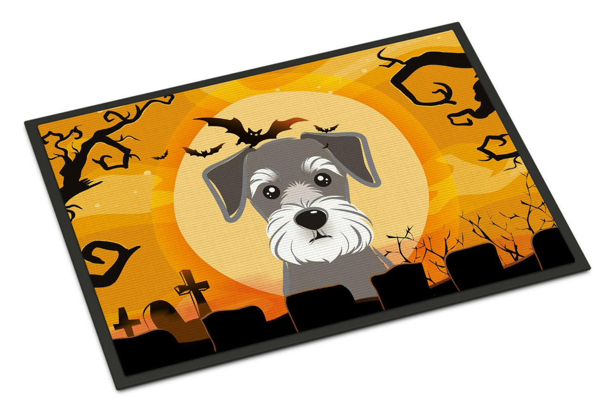 Halloween Schnauzer Indoor or Outdoor Mat 18x27 BB1764MAT - the-store.com