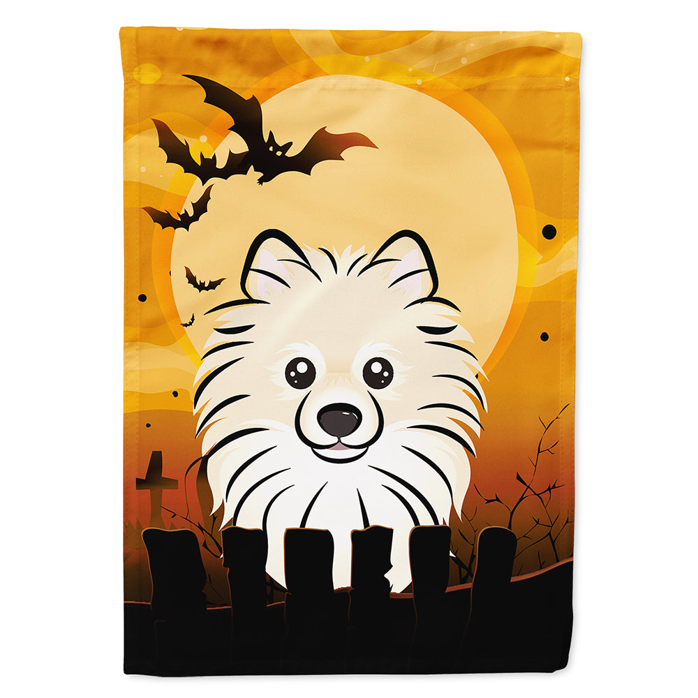 Halloween Pomeranian Flag Canvas House Size BB1765CHF  the-store.com.