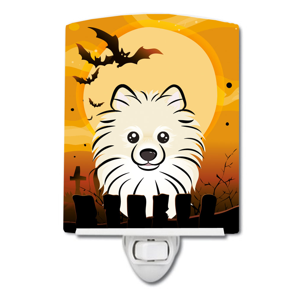 Halloween Pomeranian Ceramic Night Light BB1765CNL - the-store.com