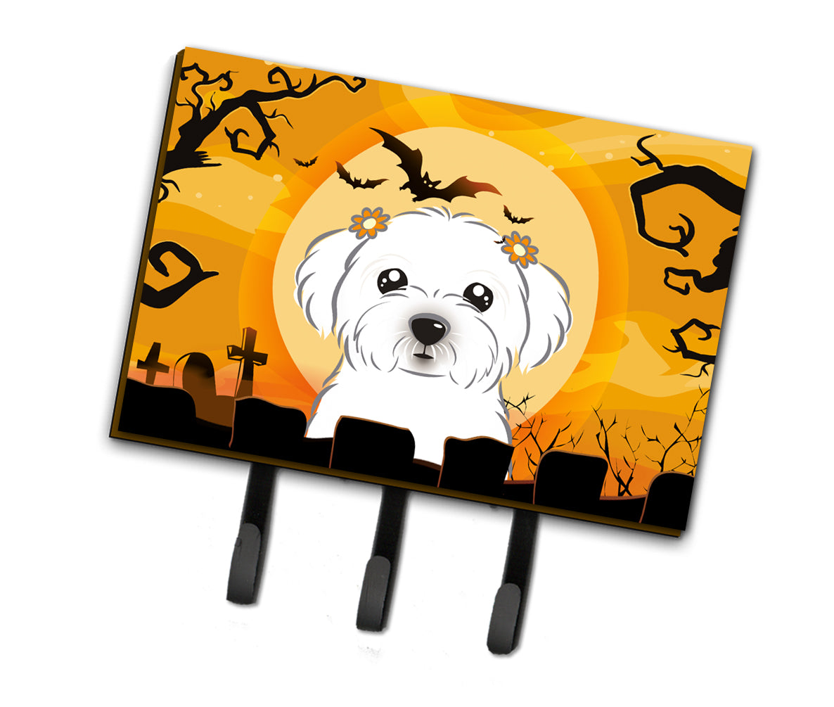 Halloween Maltese Leash or Key Holder BB1766TH68  the-store.com.