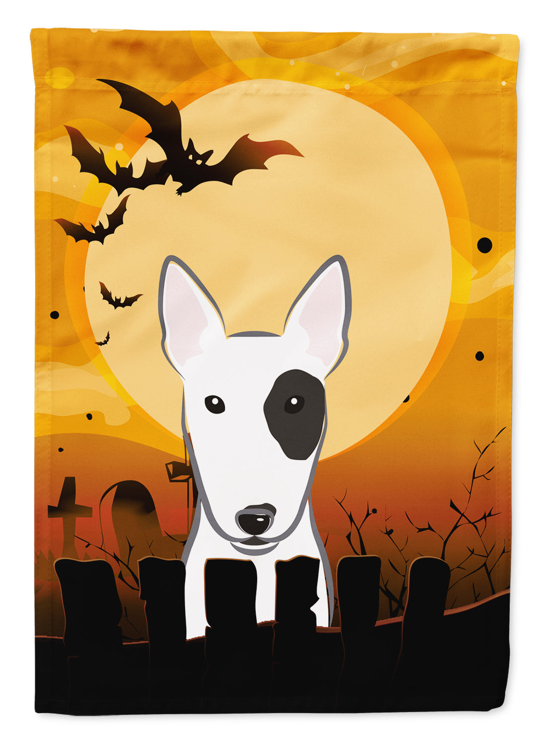 Halloween Bull Terrier Flag Garden Size BB1767GF.