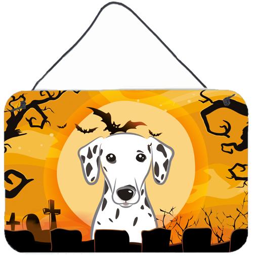 Halloween Dalmatian Wall or Door Hanging Prints BB1768DS812 by Caroline's Treasures