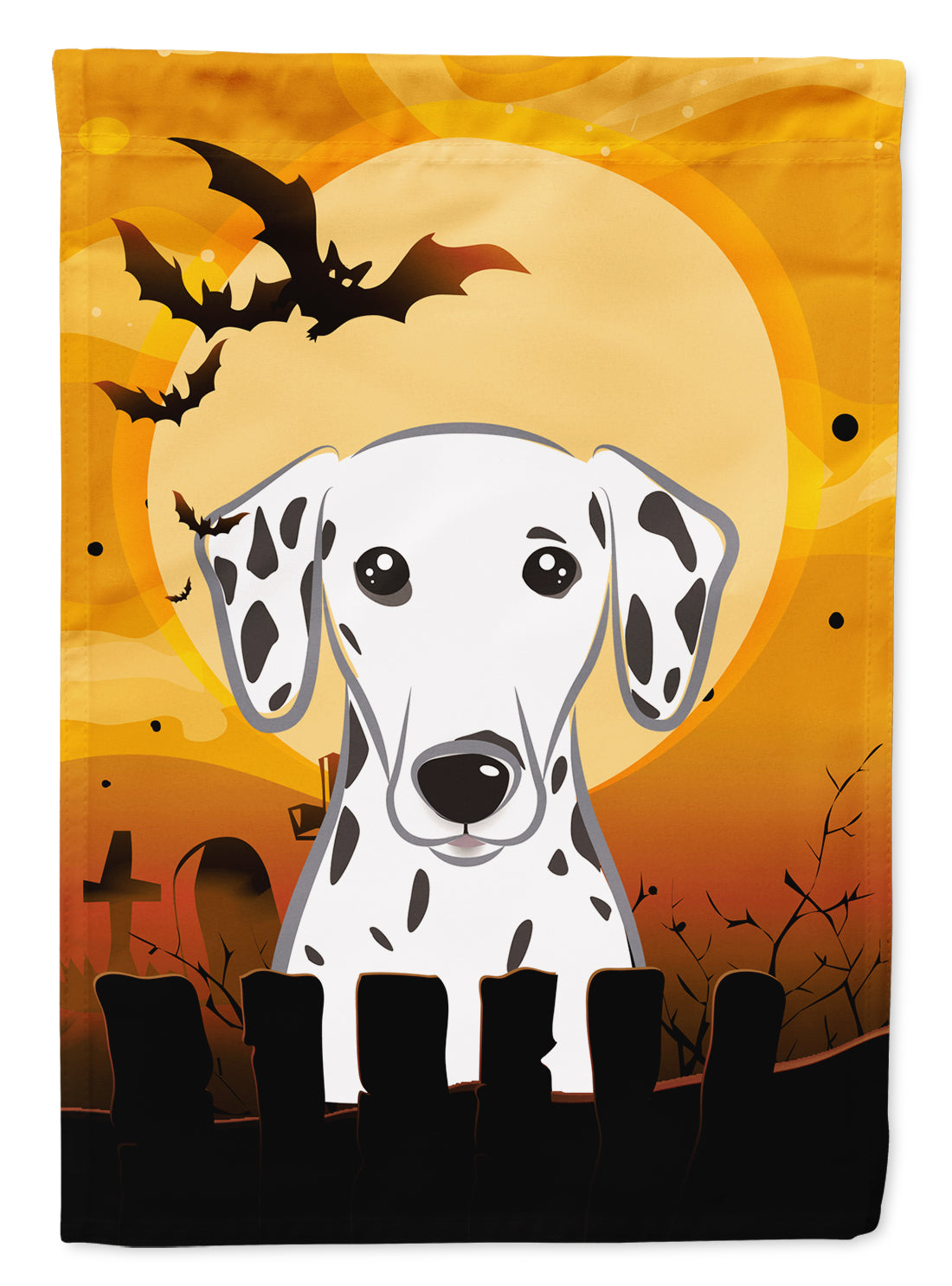 Halloween Dalmatian Flag Garden Size BB1768GF.