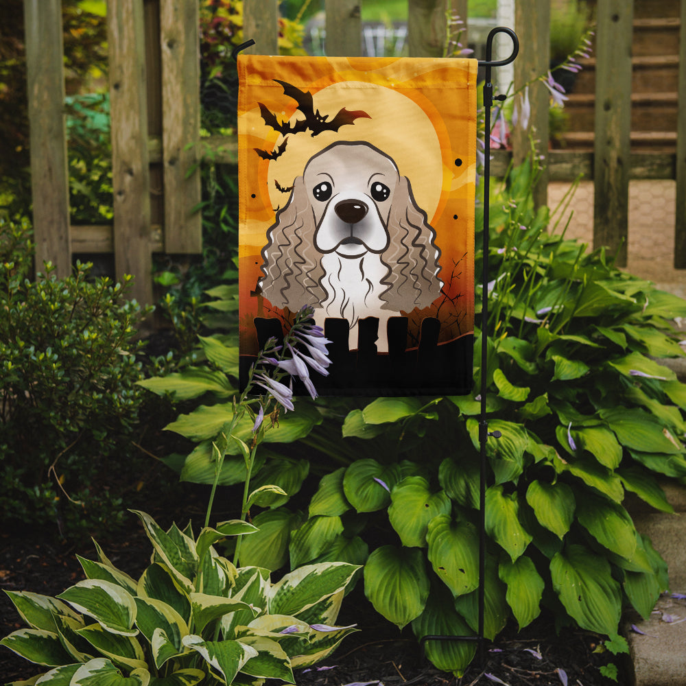 Halloween Cocker Spaniel Flag Garden Size BB1774GF.