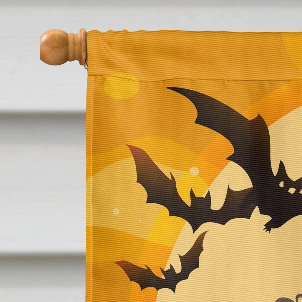 Halloween Bichon Frise Flag Canvas House Size BB1775CHF  the-store.com.