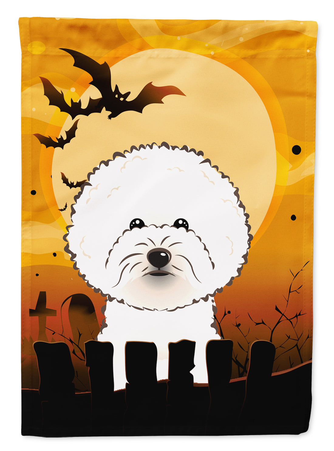 Halloween Bichon Frise Flag Garden Size BB1775GF.