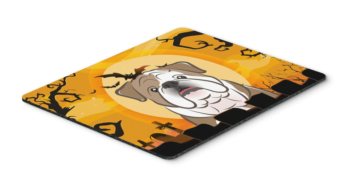Halloween English Bulldog  Mouse Pad, Hot Pad or Trivet BB1777MP by Caroline&#39;s Treasures