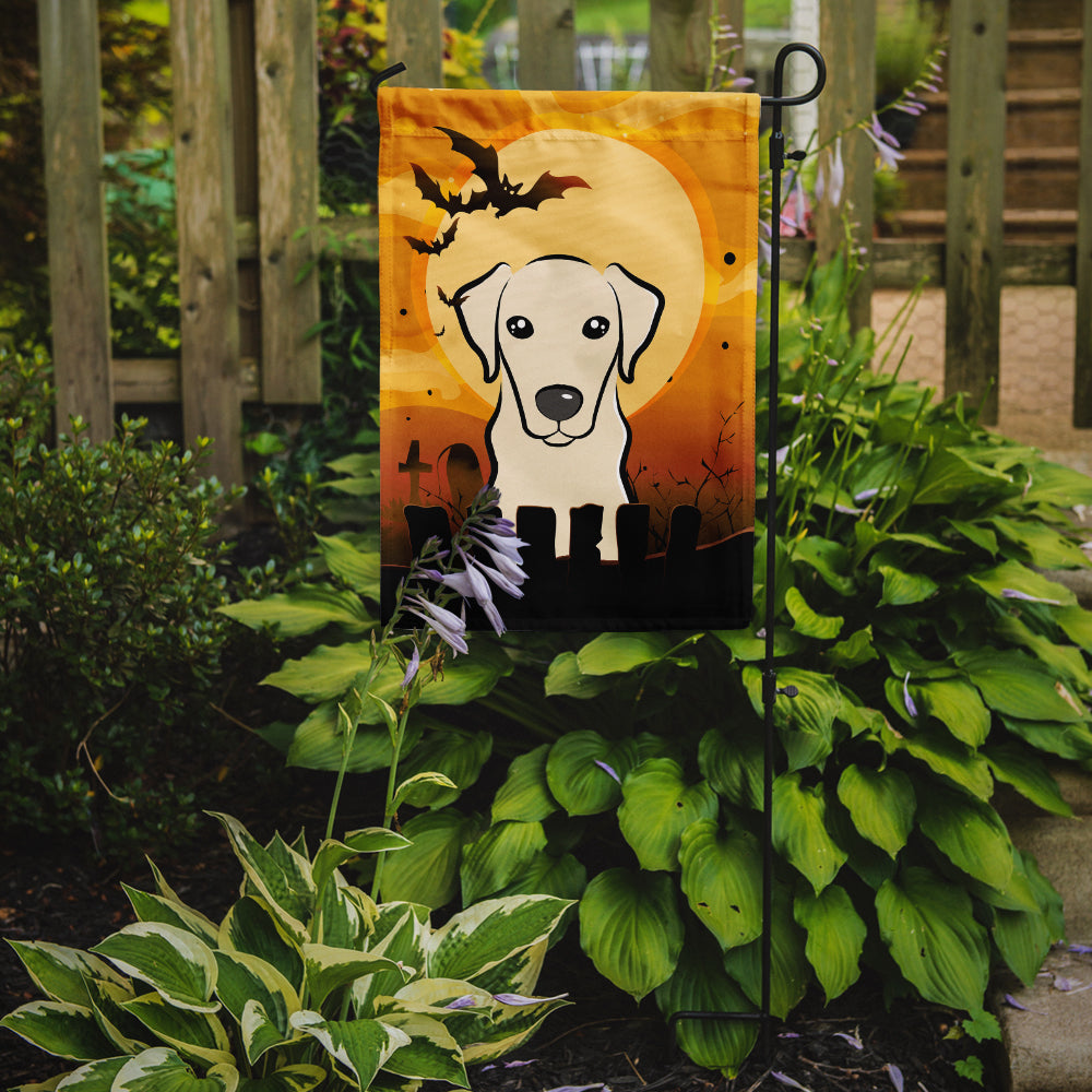 Halloween Yellow Labrador Flag Garden Size BB1780GF.