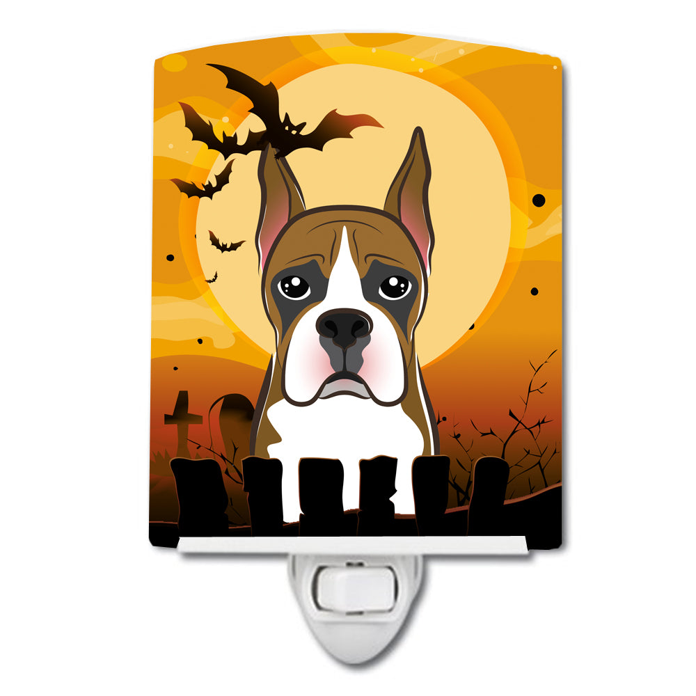 Halloween Boxer Ceramic Night Light BB1781CNL - the-store.com