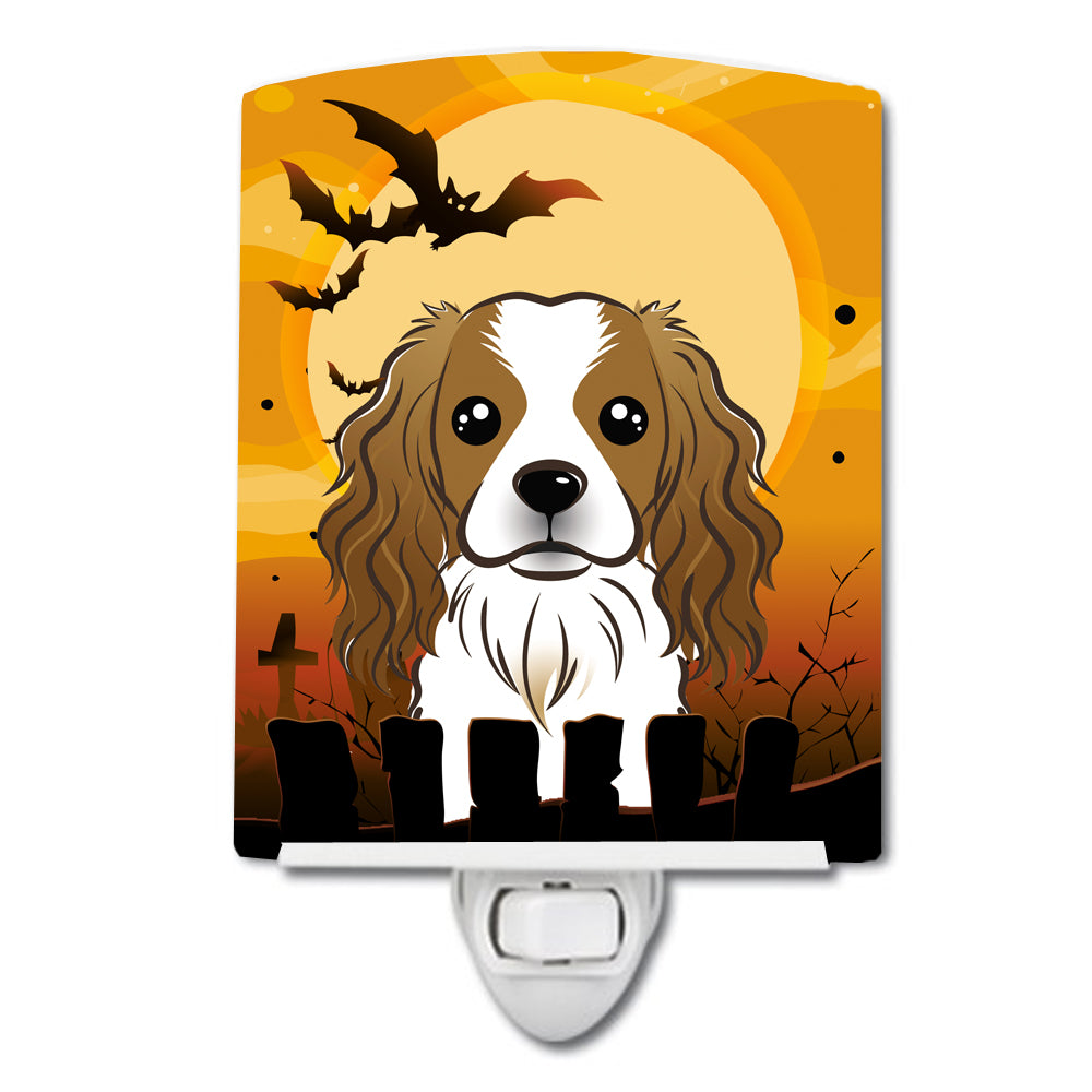 Halloween Cavalier Spaniel Ceramic Night Light BB1782CNL - the-store.com