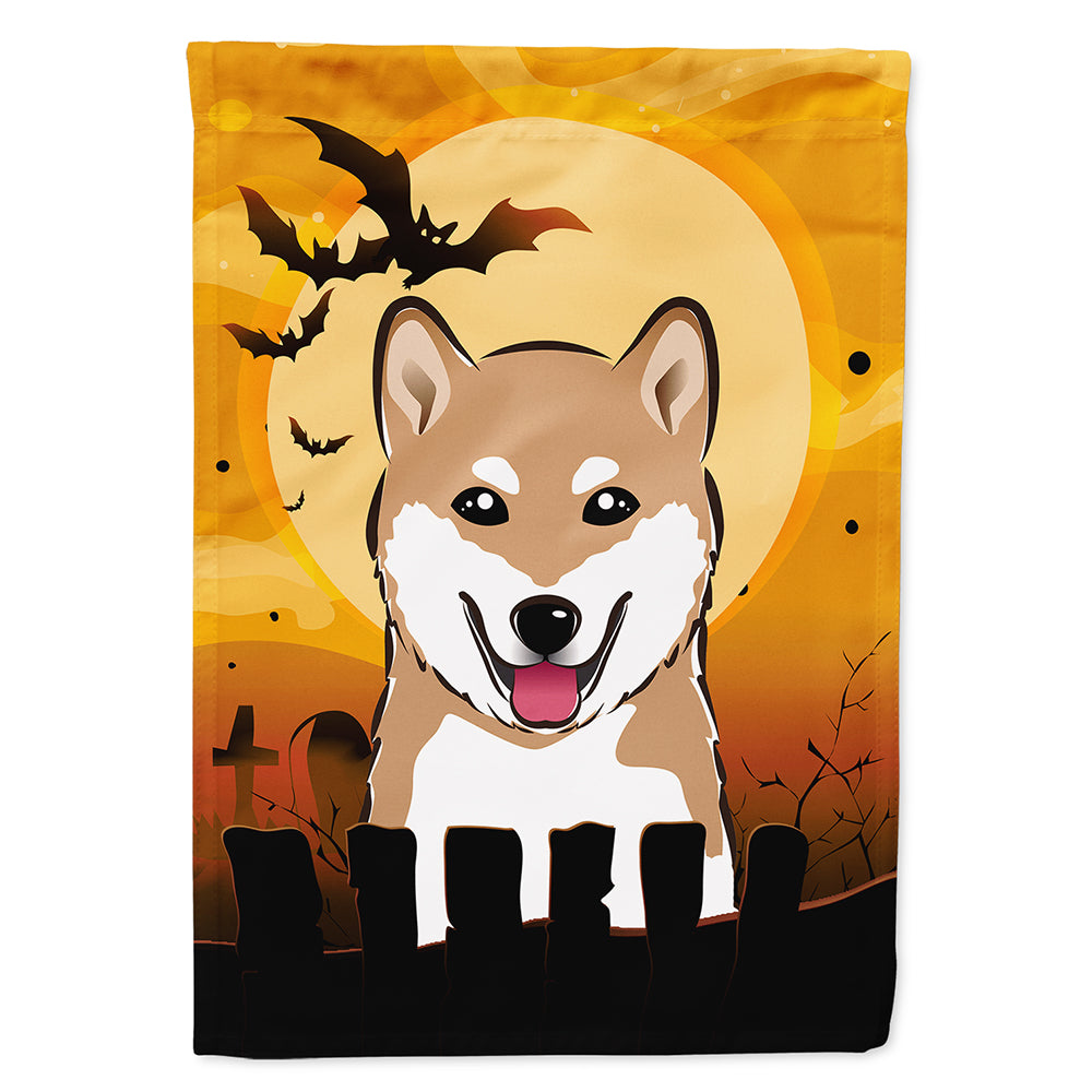 Halloween Shiba Inu Flag Canvas House Size BB1783CHF  the-store.com.