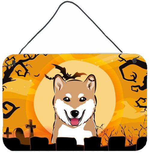 Halloween Shiba Inu Wall or Door Hanging Prints BB1783DS812 by Caroline&#39;s Treasures