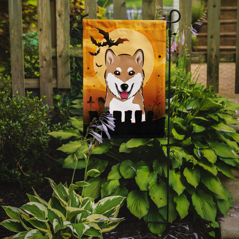 Halloween Shiba Inu Flag Garden Size BB1783GF.