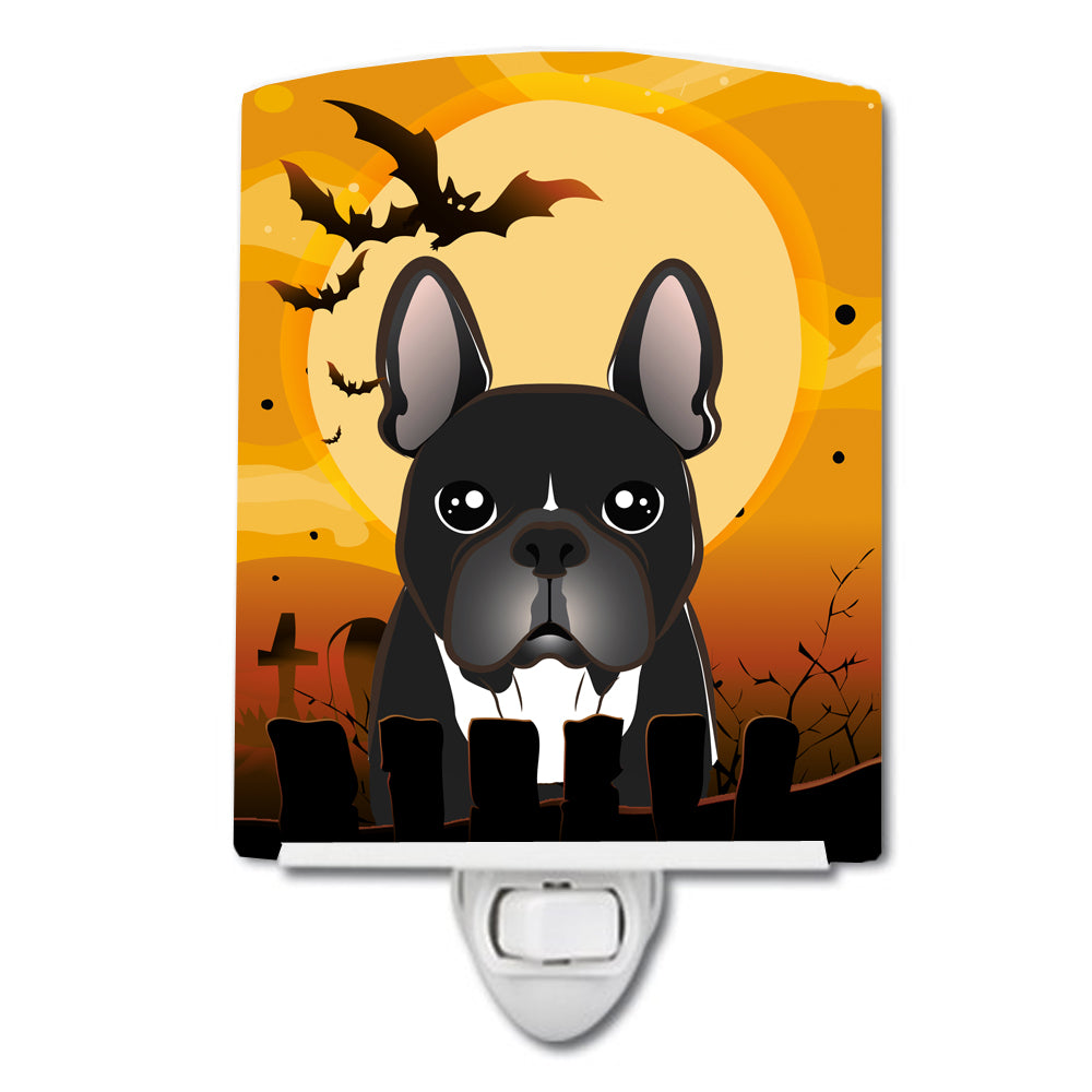 Halloween French Bulldog Ceramic Night Light BB1785CNL - the-store.com