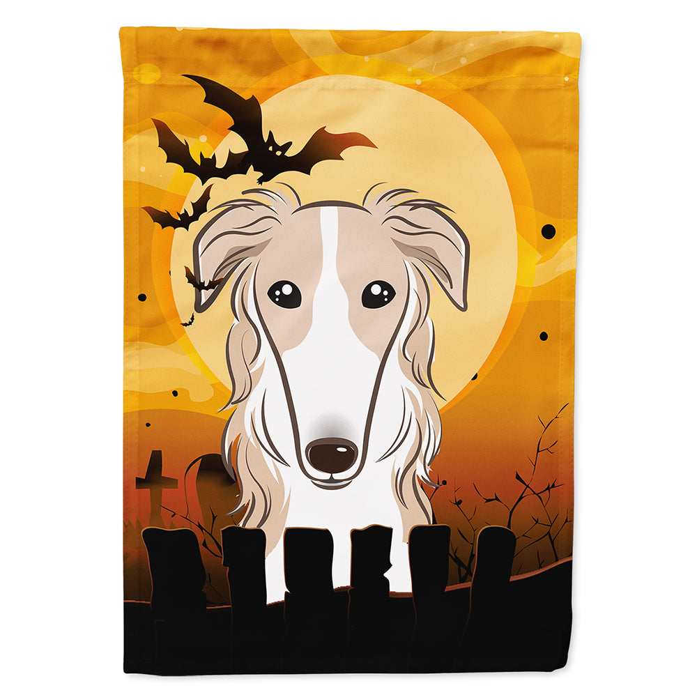 Halloween Borzoi Flag Canvas House Size BB1786CHF  the-store.com.