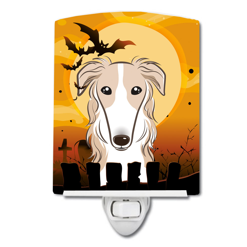 Halloween Borzoi Ceramic Night Light BB1786CNL - the-store.com