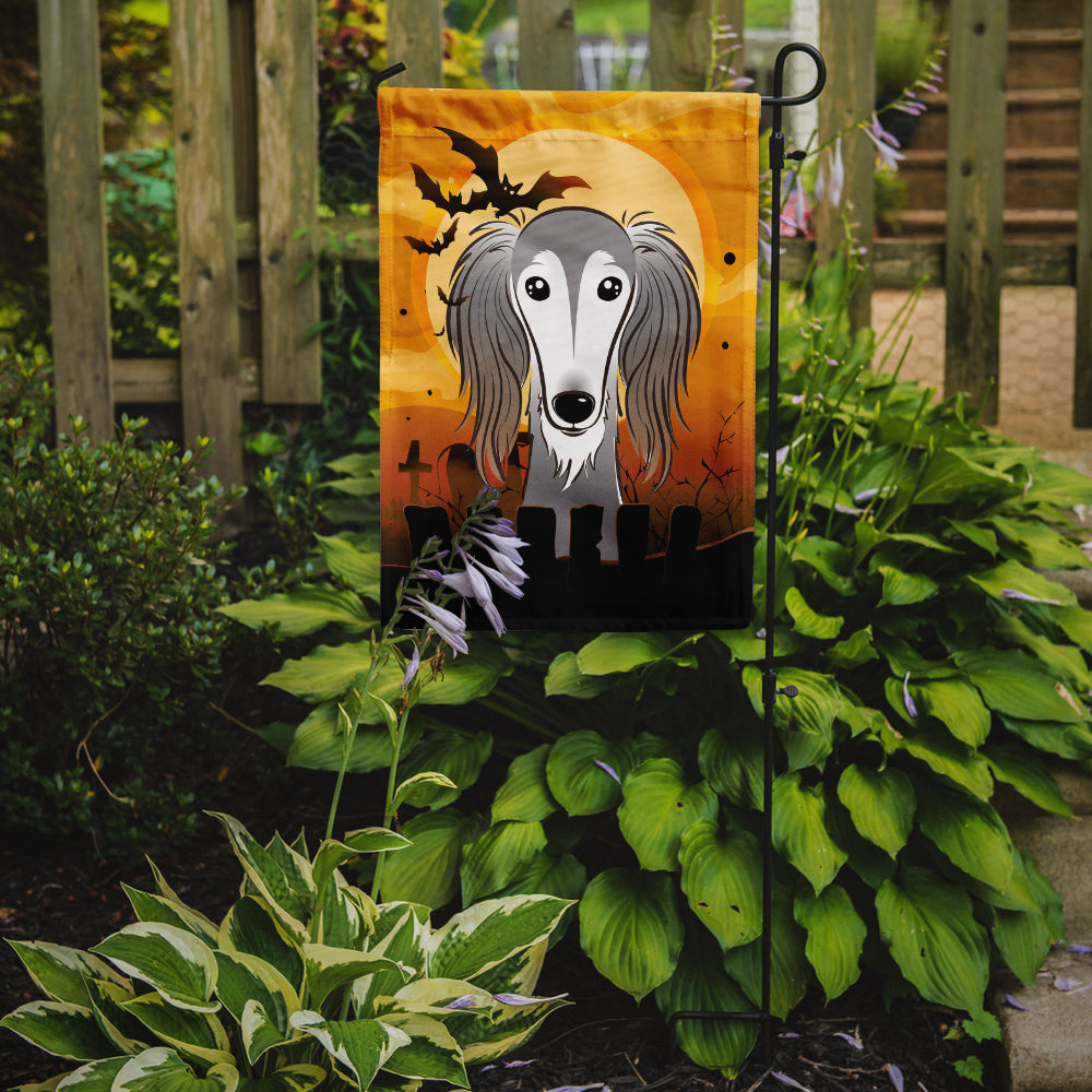 Halloween Saluki Flag Garden Size BB1787GF.