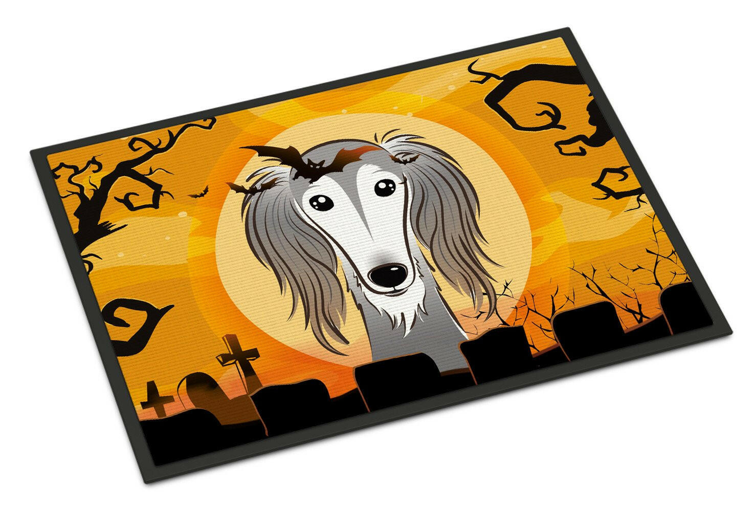 Halloween Saluki Indoor or Outdoor Mat 18x27 BB1787MAT - the-store.com