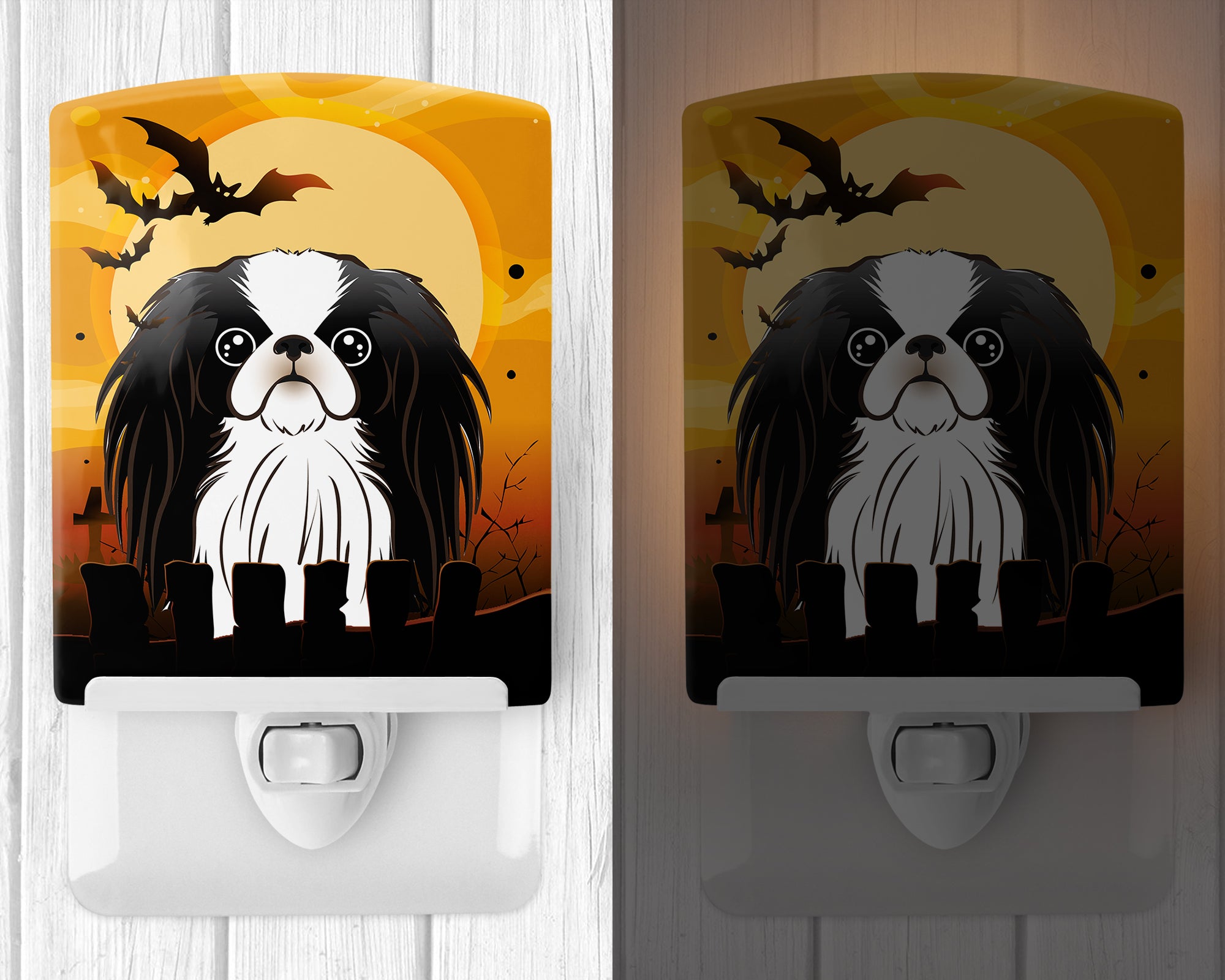 Halloween Japanese Chin Ceramic Night Light BB1788CNL - the-store.com