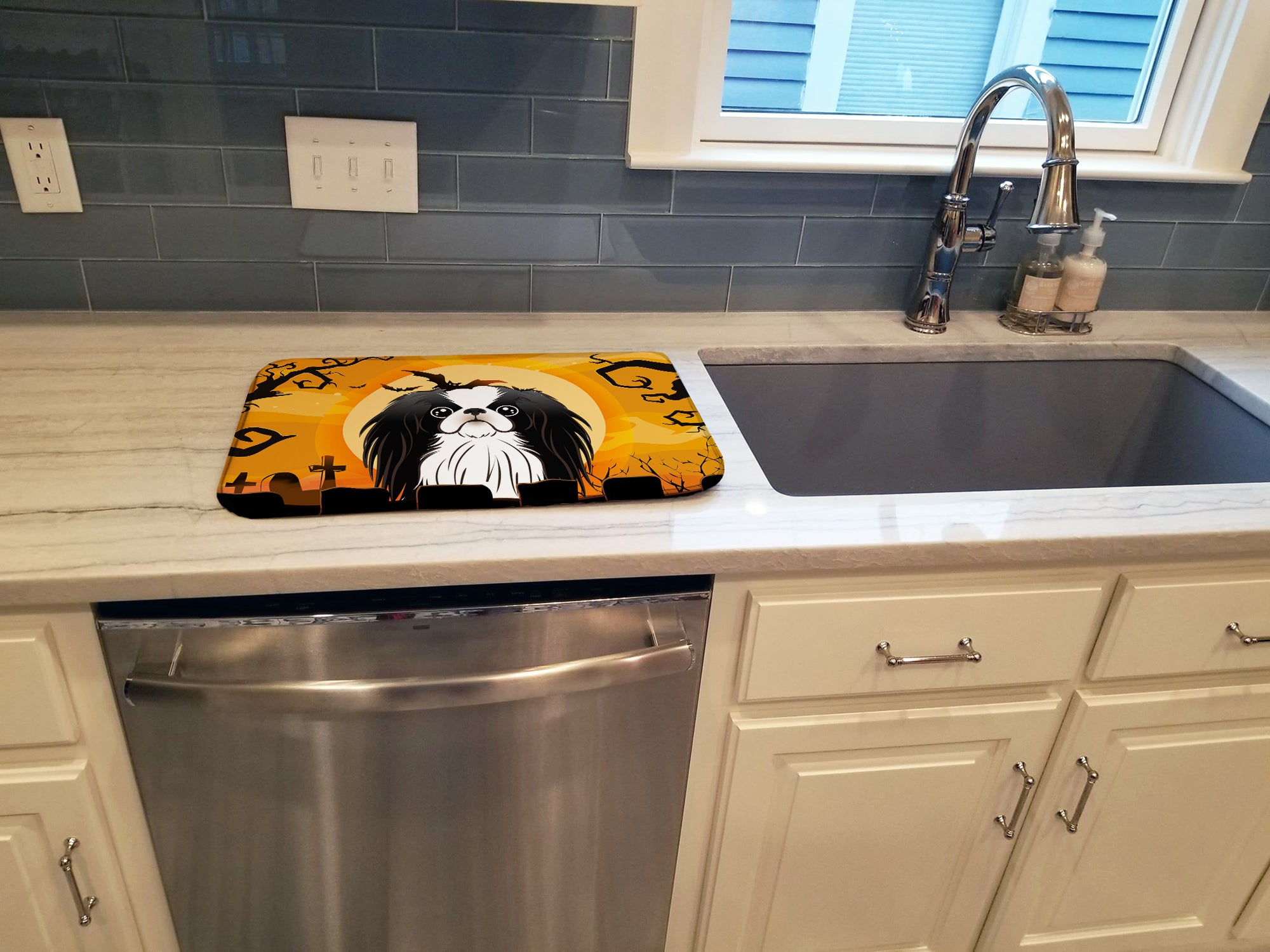 Halloween Japanese Chin Dish Drying Mat BB1788DDM  the-store.com.