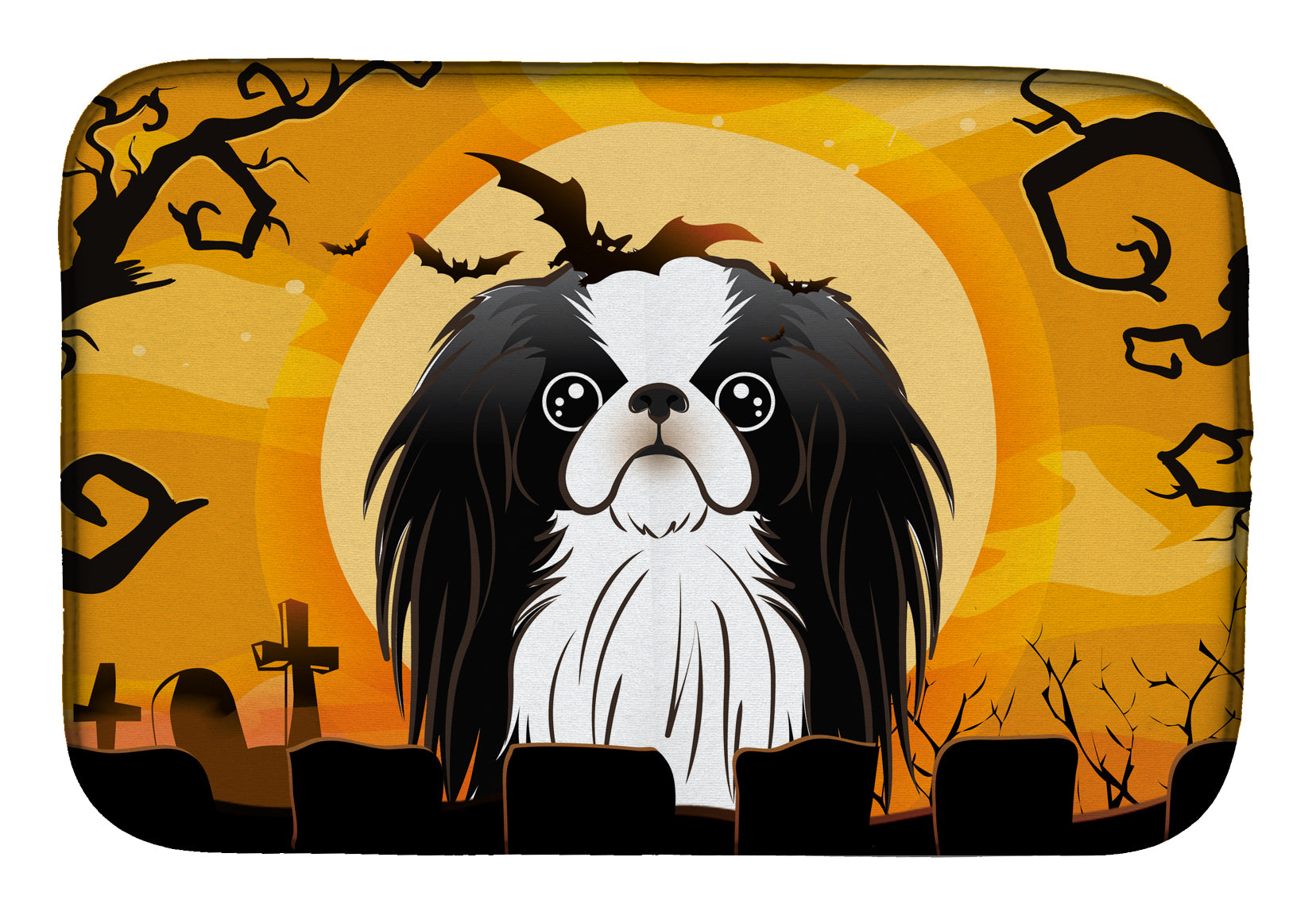 Halloween Japanese Chin Dish Drying Mat BB1788DDM  the-store.com.