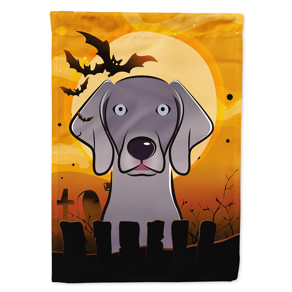 Halloween Weimaraner Flag Canvas House Size BB1789CHF  the-store.com.