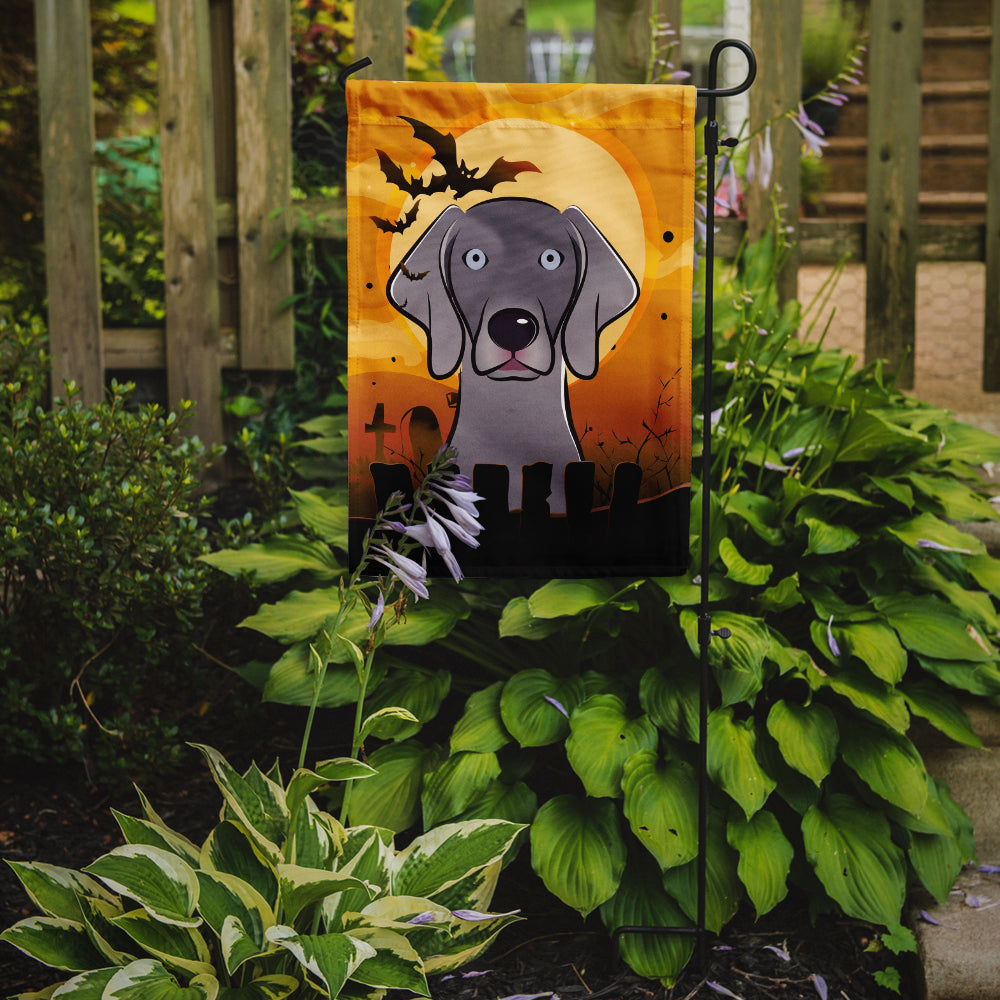 Halloween Weimaraner Flag Garden Size BB1789GF.