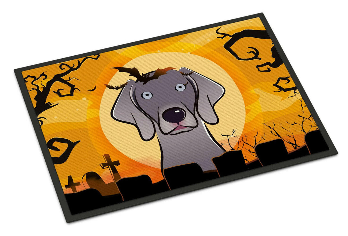 Halloween Weimaraner Indoor or Outdoor Mat 18x27 BB1789MAT - the-store.com