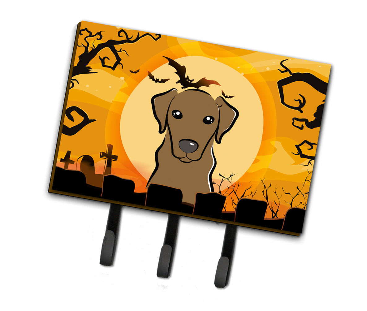 Halloween Chocolate Labrador Leash or Key Holder BB1792TH68  the-store.com.