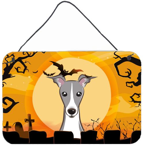 Halloween Italian Greyhound Wall or Door Hanging Prints BB1794DS812 by Caroline&#39;s Treasures