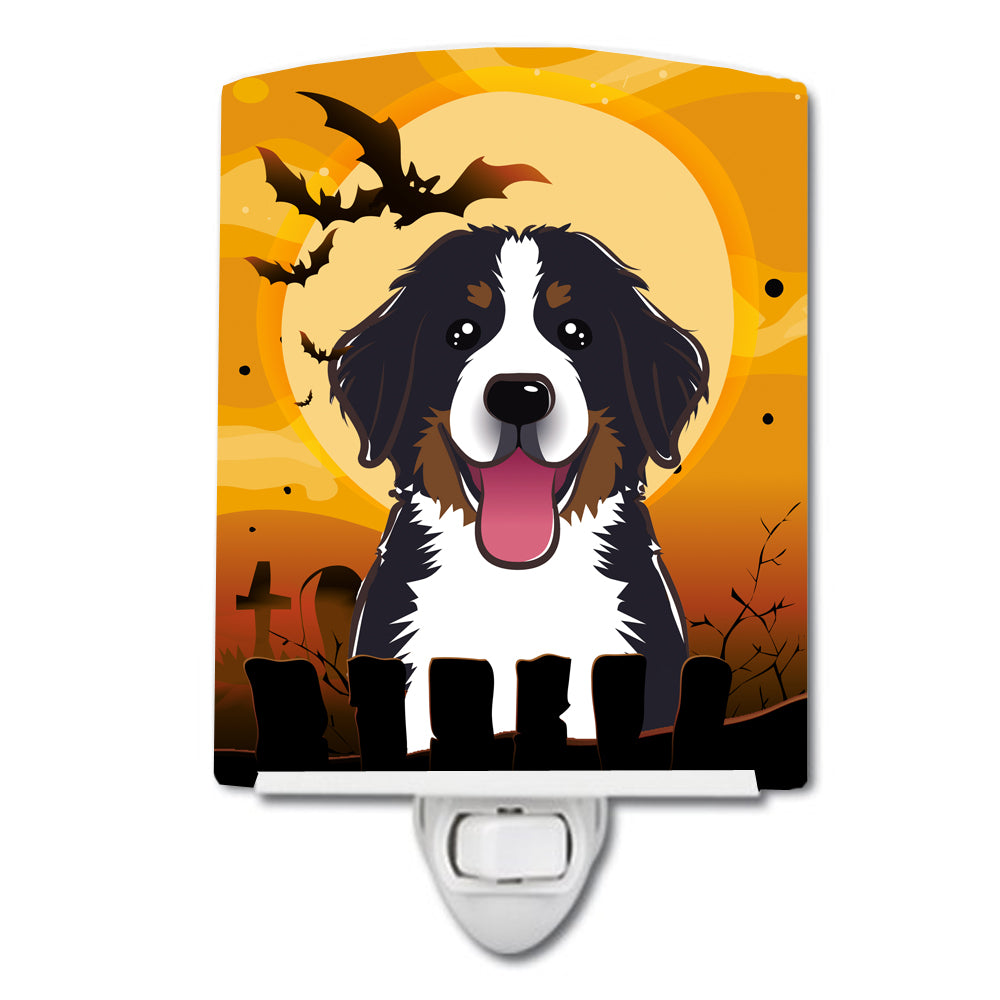 Halloween Bernese Mountain Dog Ceramic Night Light BB1795CNL - the-store.com