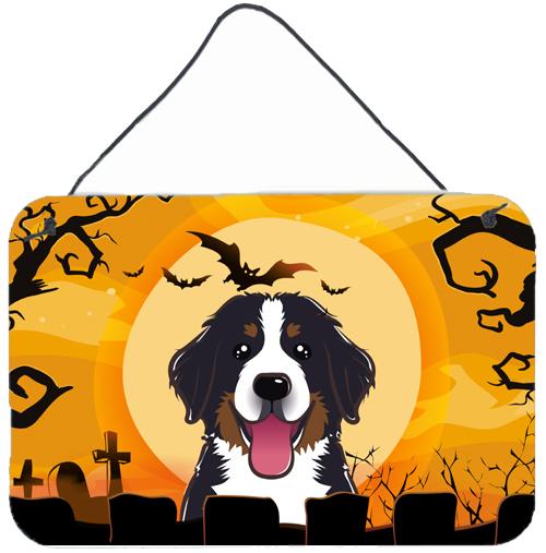 Halloween Bernese Mountain Dog Wall or Door Hanging Prints BB1795DS812 by Caroline&#39;s Treasures