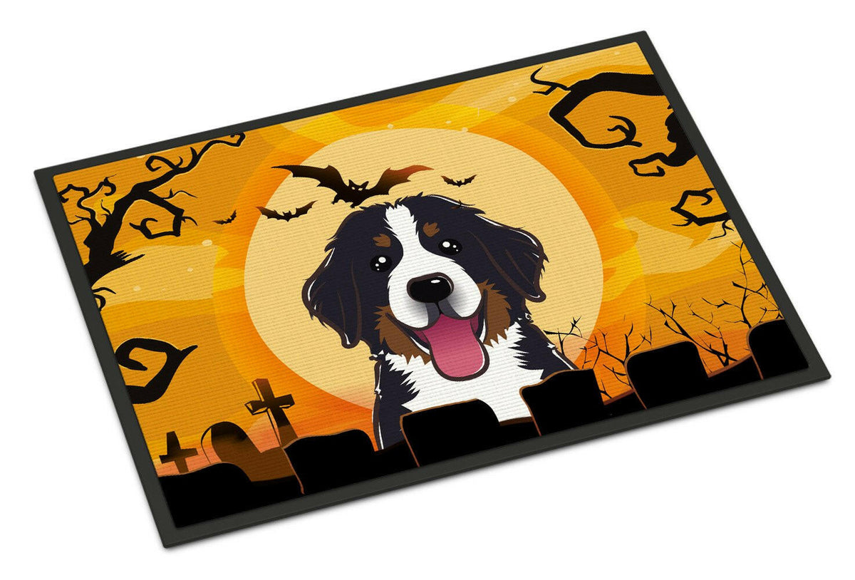 Halloween Bernese Mountain Dog Indoor or Outdoor Mat 24x36 BB1795JMAT - the-store.com