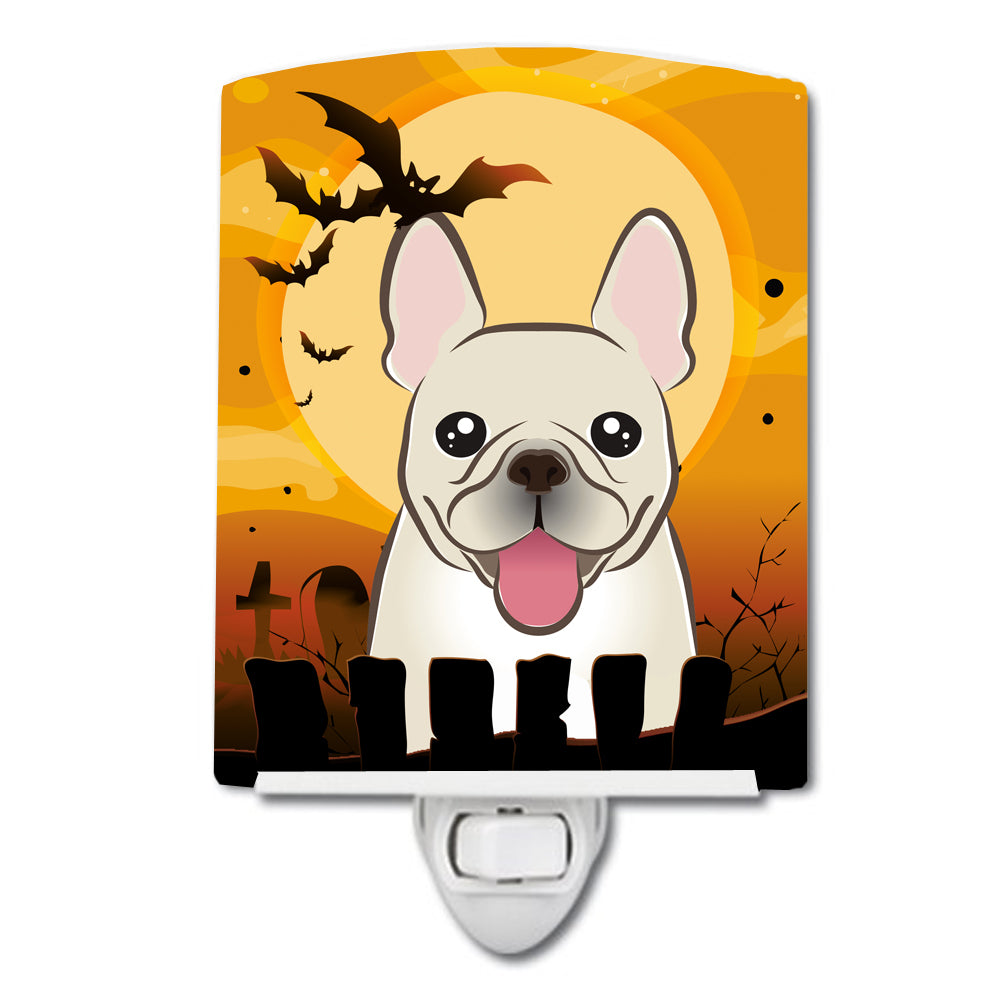 Halloween French Bulldog Ceramic Night Light BB1796CNL - the-store.com