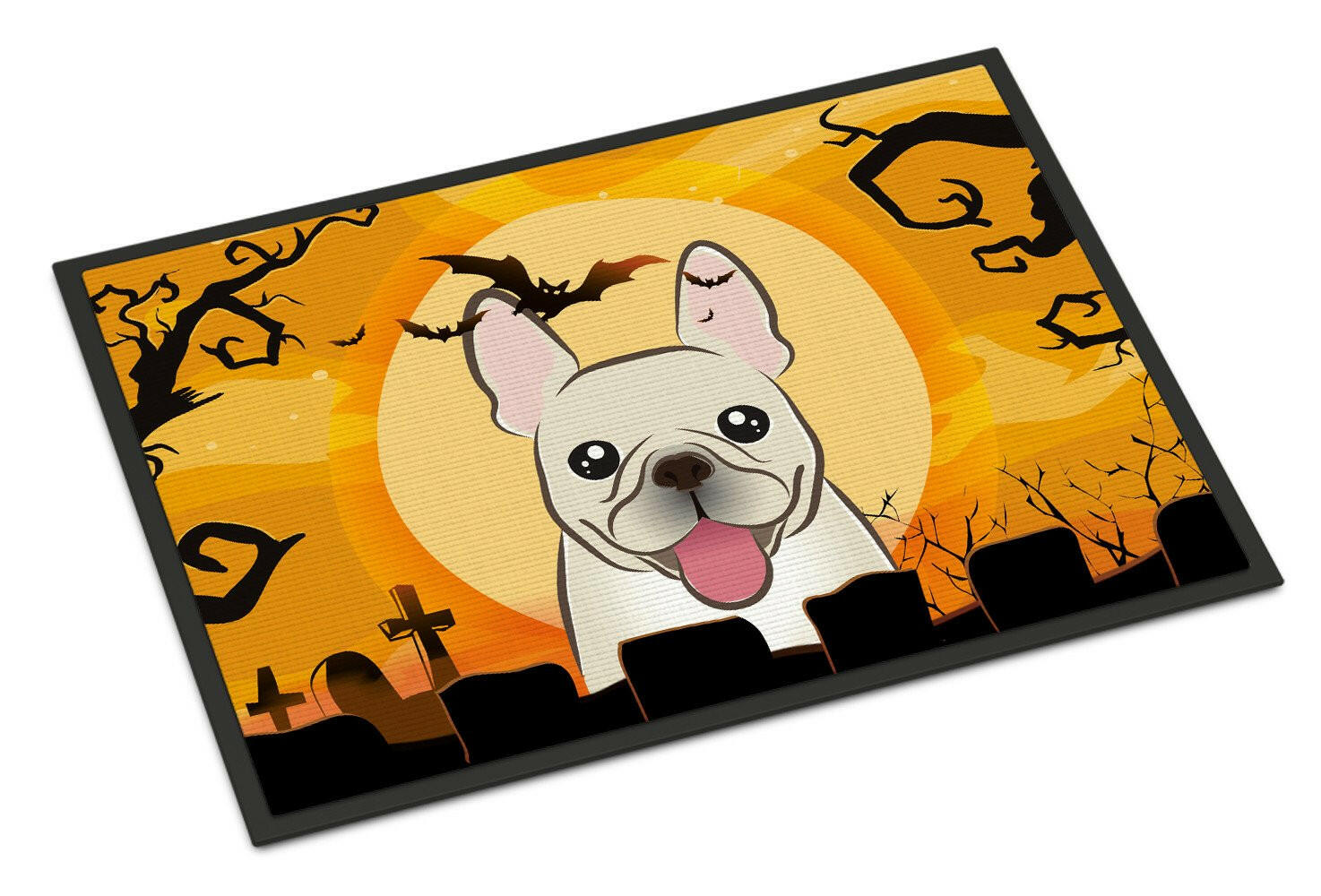 Halloween French Bulldog Indoor or Outdoor Mat 18x27 BB1796MAT - the-store.com