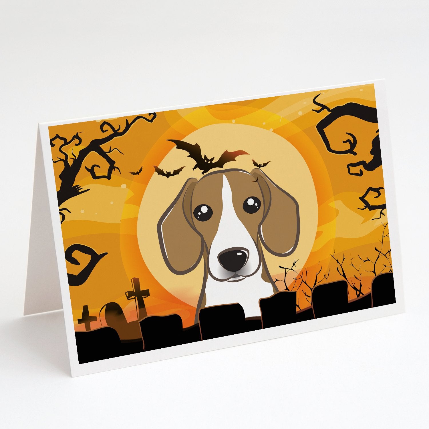 Buy this Halloween Beagle Greeting Cards and Envelopes Pack of 8