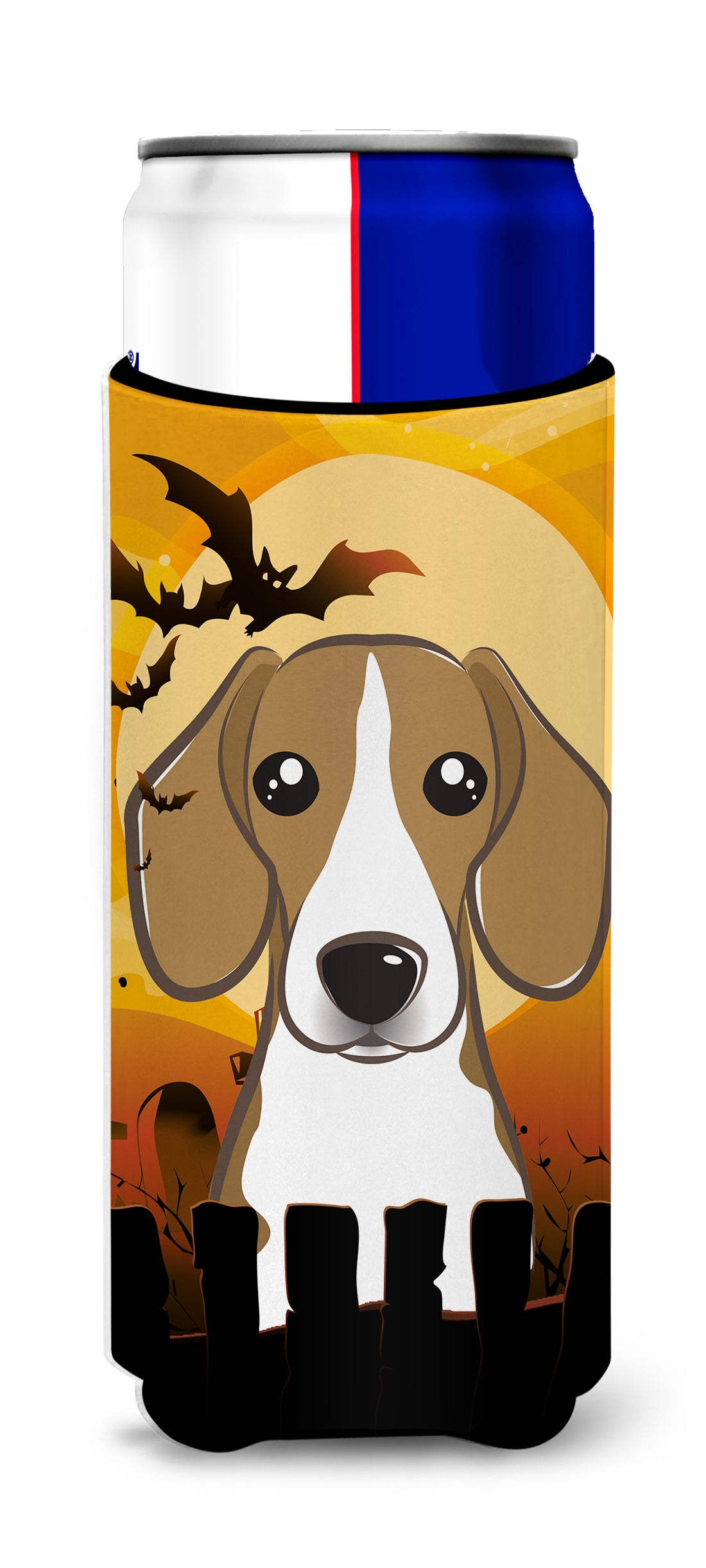 Halloween Beagle Ultra Beverage Insulators for slim cans BB1797MUK  the-store.com.