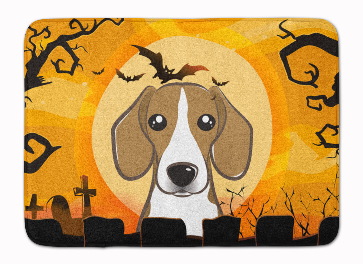 Halloween Beagle Machine Washable Memory Foam Mat BB1797RUG - the-store.com