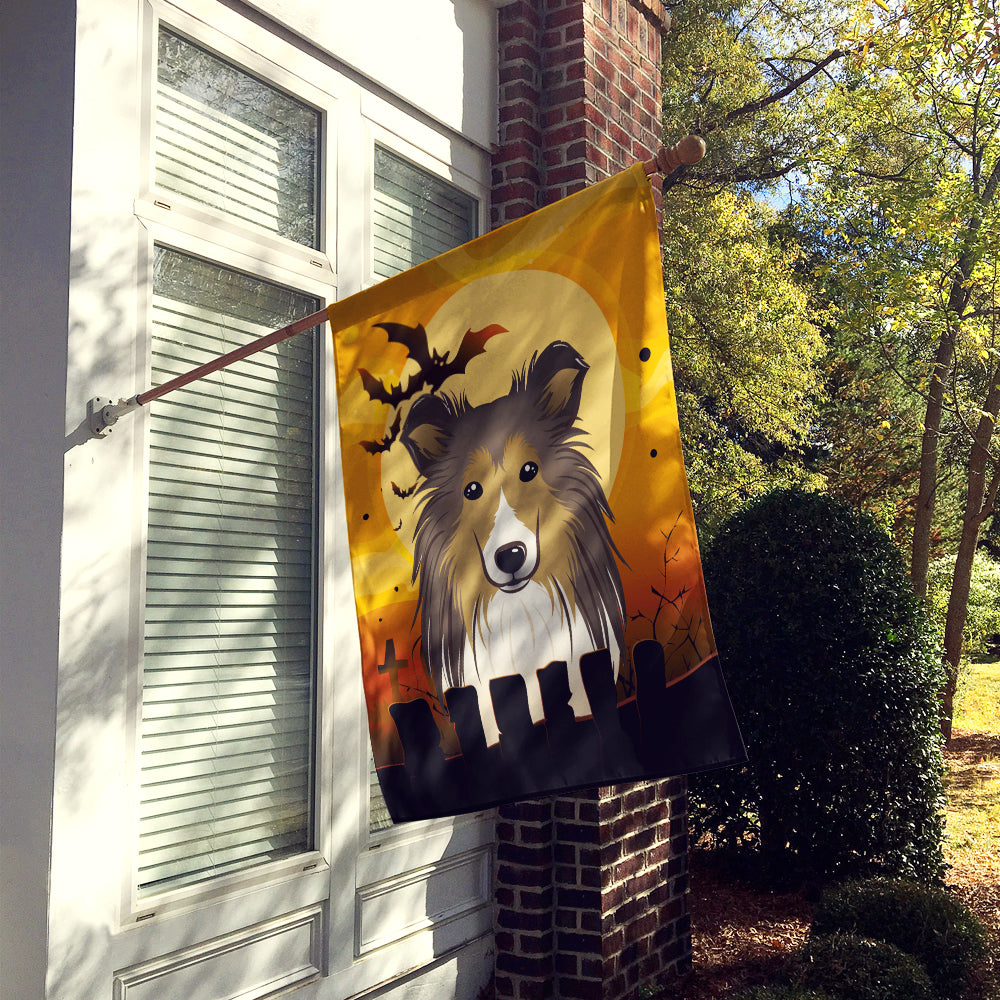 Halloween Sheltie Flag Canvas House Size BB1800CHF  the-store.com.