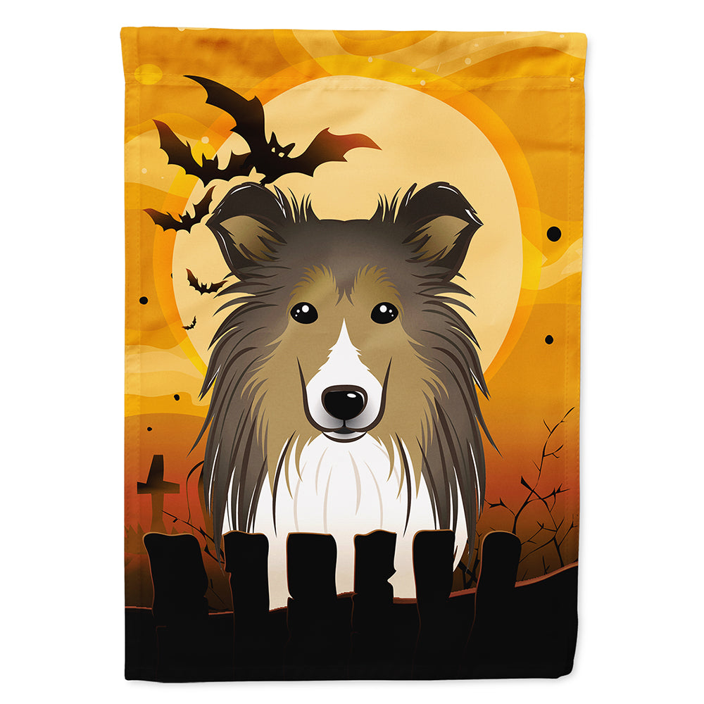 Halloween Sheltie Flag Canvas House Size BB1800CHF  the-store.com.