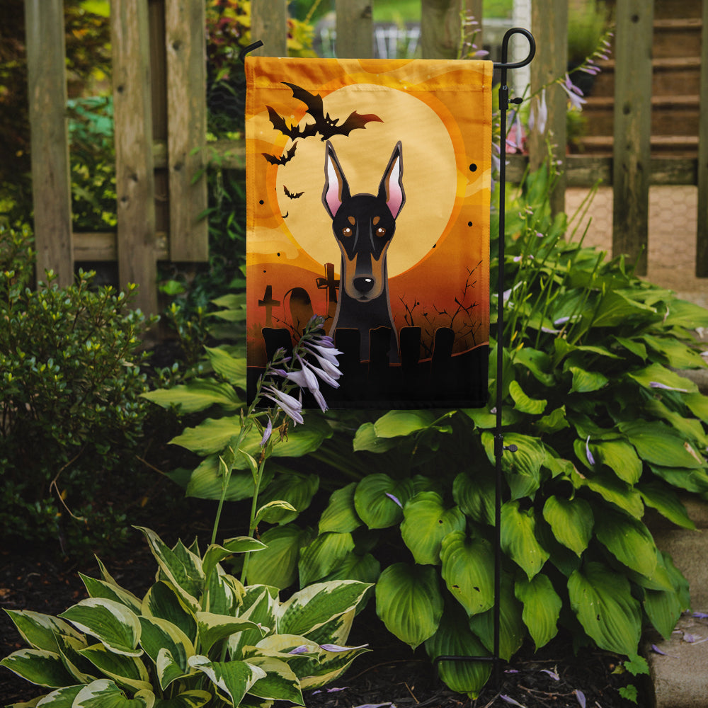 Halloween Doberman Flag Garden Size BB1803GF.