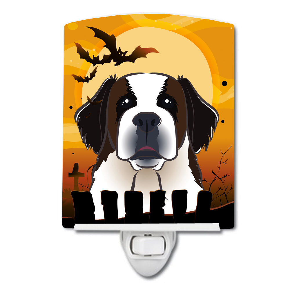 Halloween Saint Bernard Ceramic Night Light BB1804CNL - the-store.com