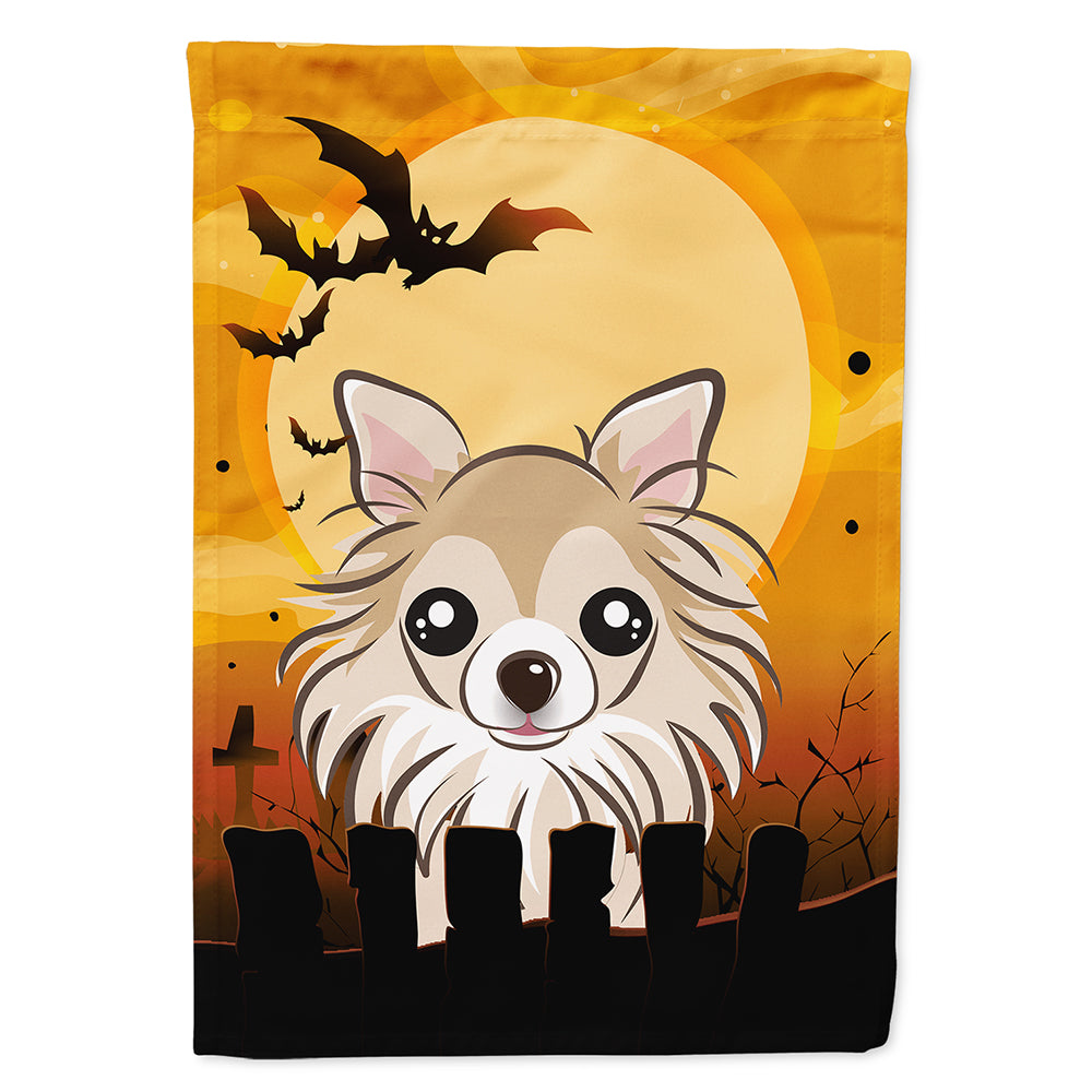 Halloween Chihuahua Flag Canvas House Size BB1809CHF  the-store.com.