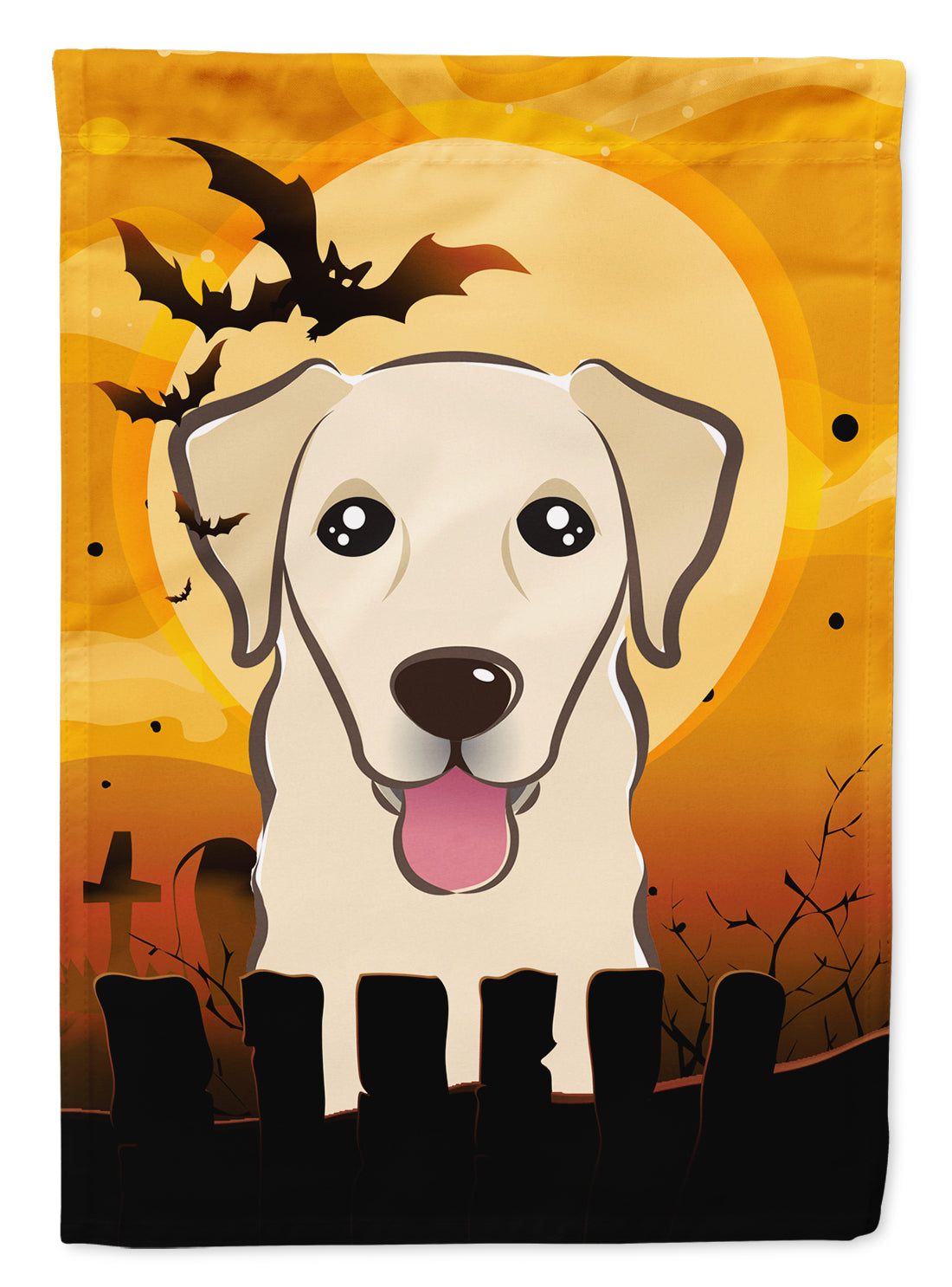 Halloween Golden Retriever Flag Garden Size BB1810GF.