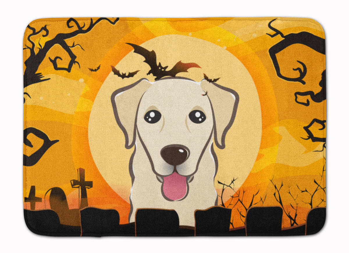 Halloween Golden Retriever Machine Washable Memory Foam Mat BB1810RUG - the-store.com