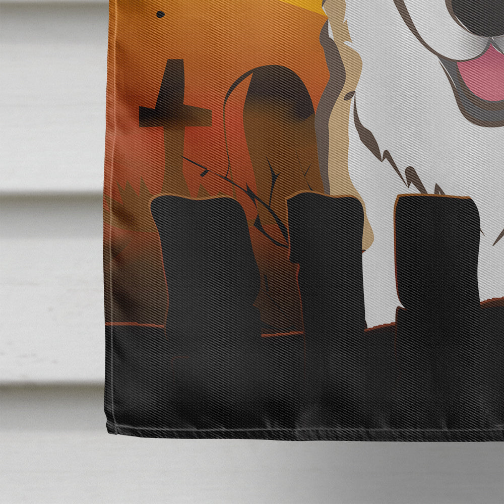 Halloween Sable Corgi Flag Canvas House Size BB1811CHF  the-store.com.